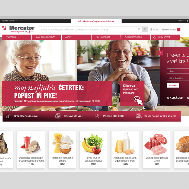 Mercator website