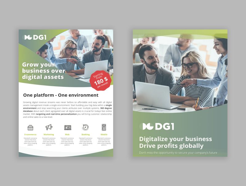 DG1 Website and mobile app