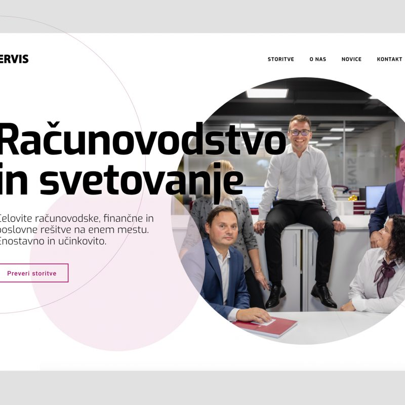 Fin-servis website